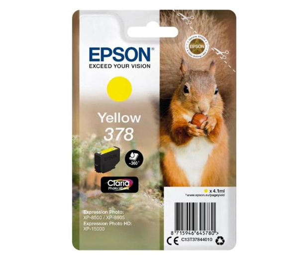 Epson C13T37844010 yellow 4,1ml - 462441 - zdjęcie